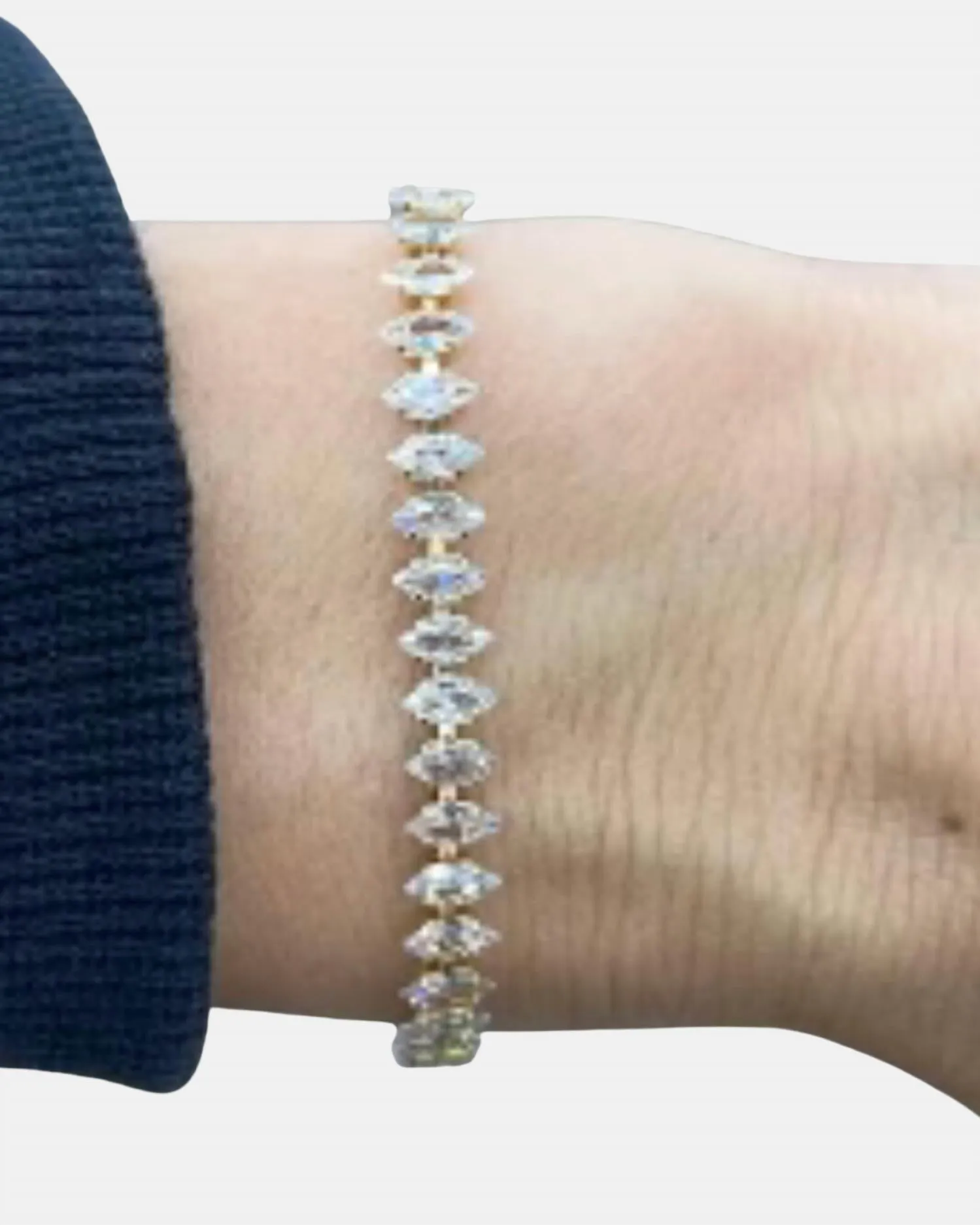 Alexa Leigh - WOMEN'S MARQUIS TENNIS BRACELET