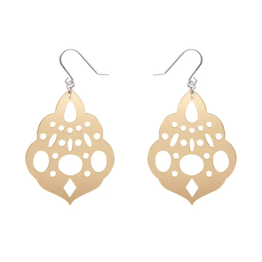 Boho Chandelier Essential Drop Earrings - Gold