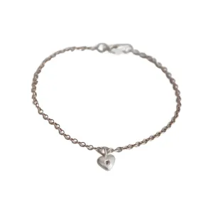 Diamond Heart Bracelet