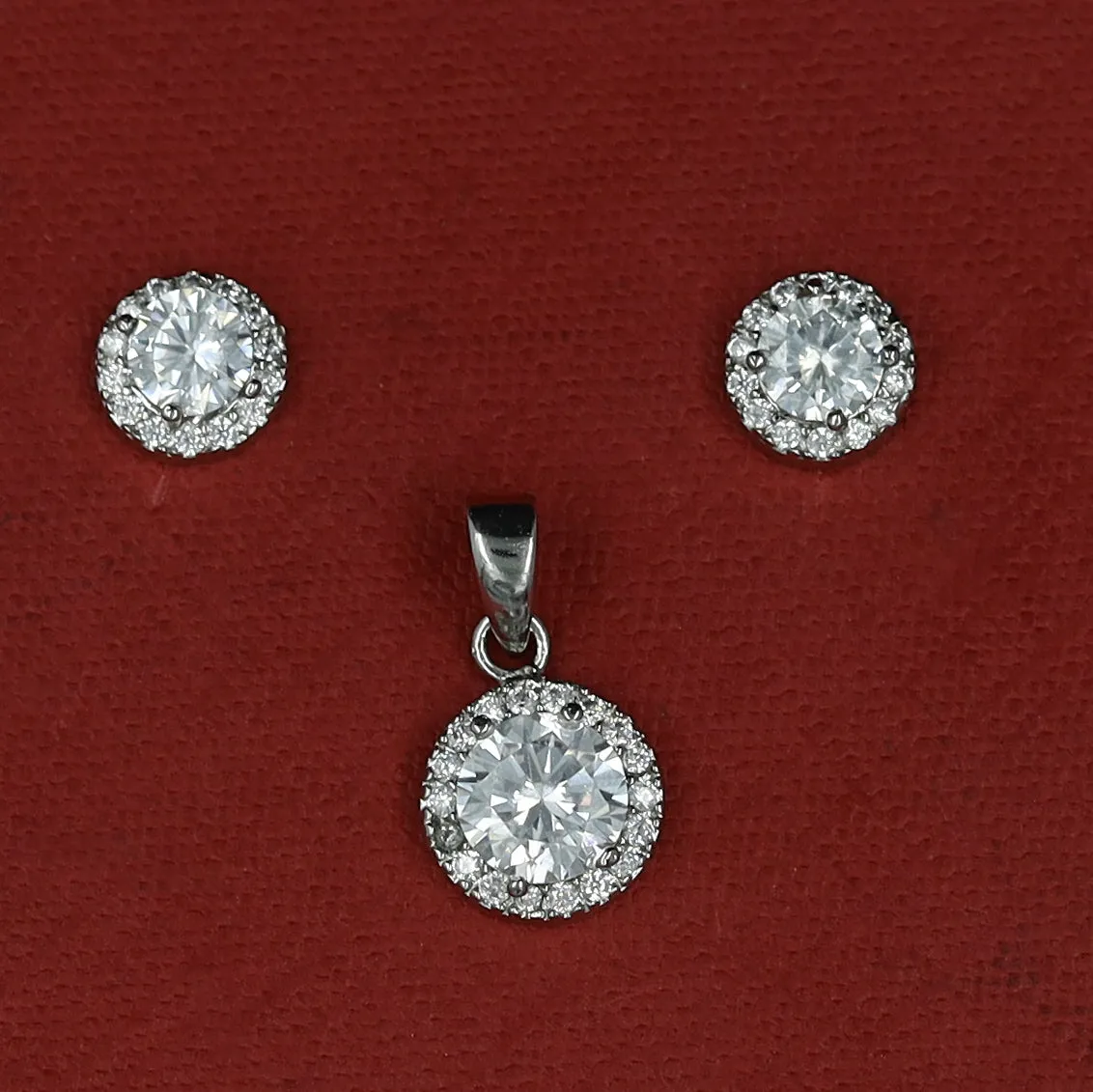 Light Zircon/AD Pendant 10509-28