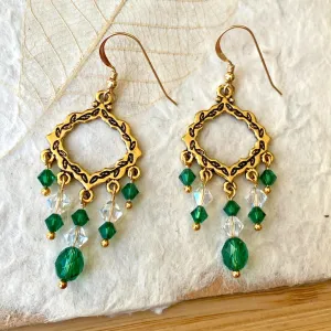 Majestic Waltz Crystal Chandelier Earrings