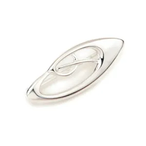 Silver Ortak Brooch