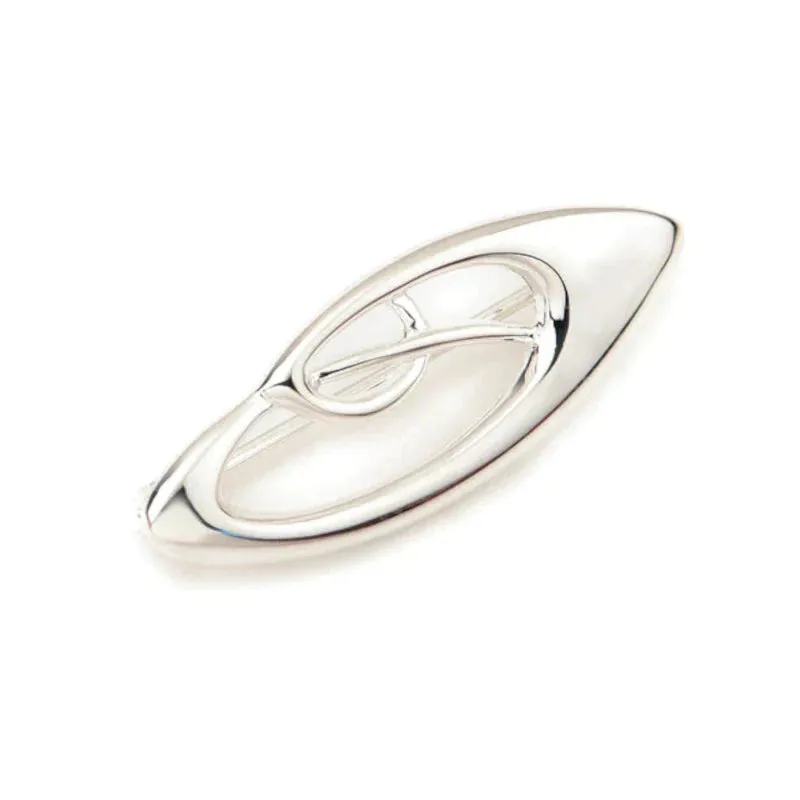 Silver Ortak Brooch