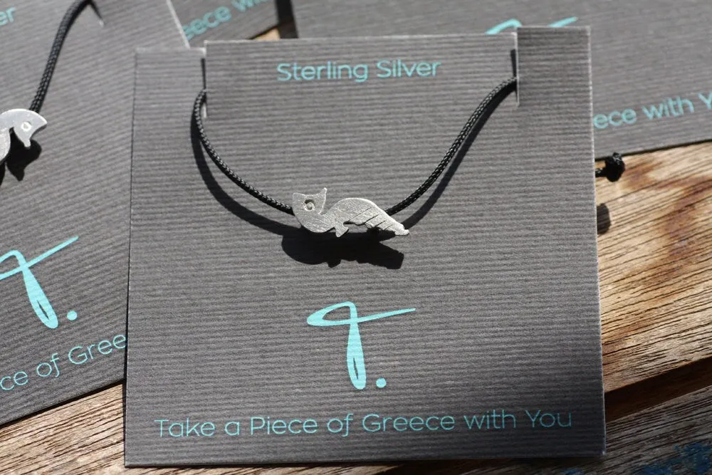 Sterling Silver Seahorse Pendant
